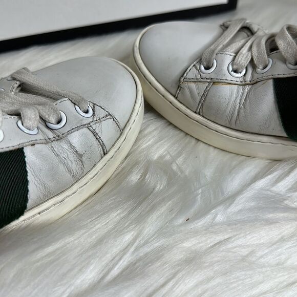 💯Authentic Gucci Sneakers with Cherryline,Size 35.5 🍀 - Picture 13 of 16